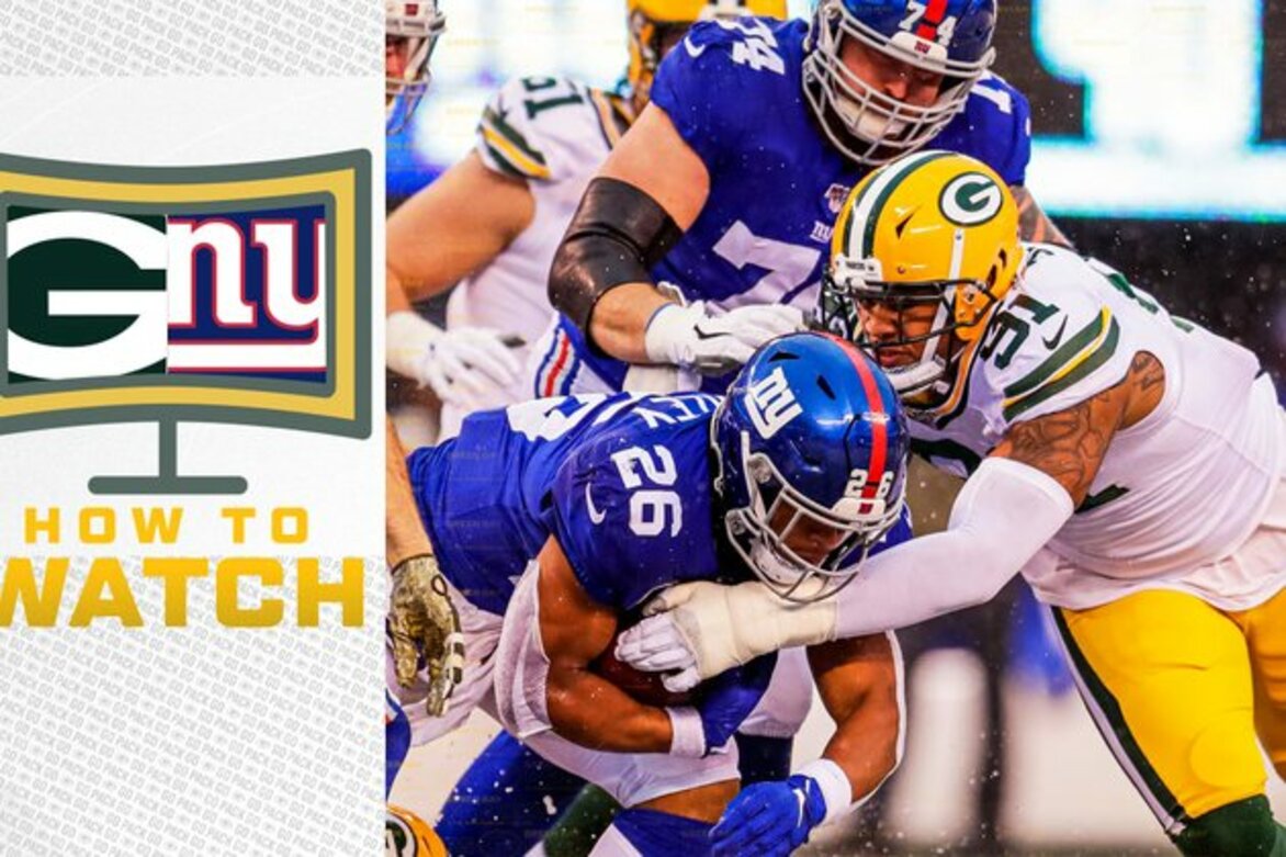 Packers vs. Giants | How to watch, stream & listen | Week 14
