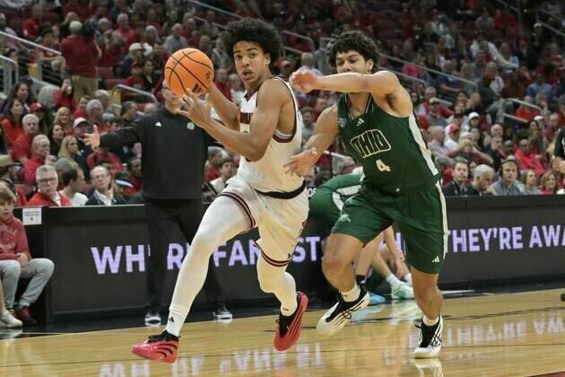 No. 12 Louisville hits century mark again in win over Ohio