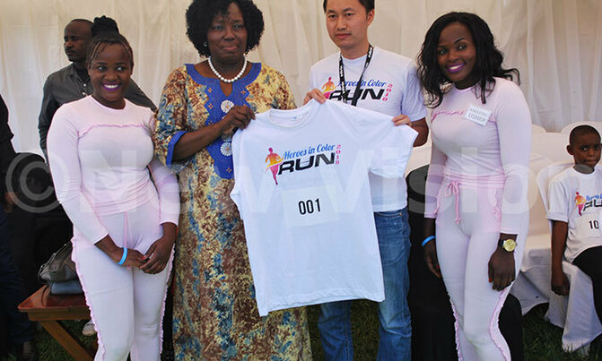 Kadaga launches Heroes-In-Color annual charity run Kadaga launches Heroes-In-Color annual charity run