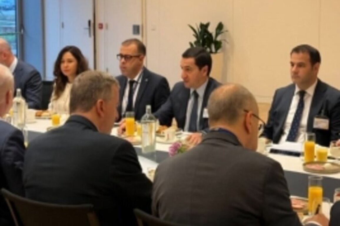 Baku's top adviser talks Armenia peace process in Brussels