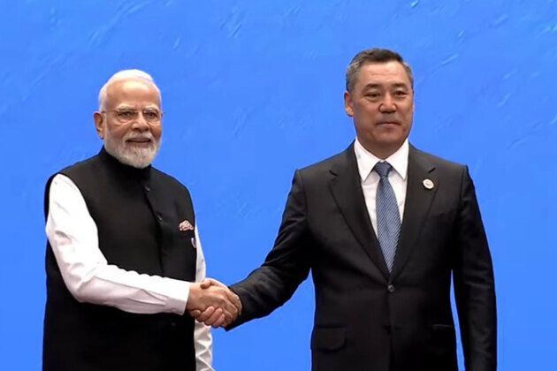 PM Modi arrives at Bishkek's Yrys Ordo Congress Hall to attend 26th SCO Summit