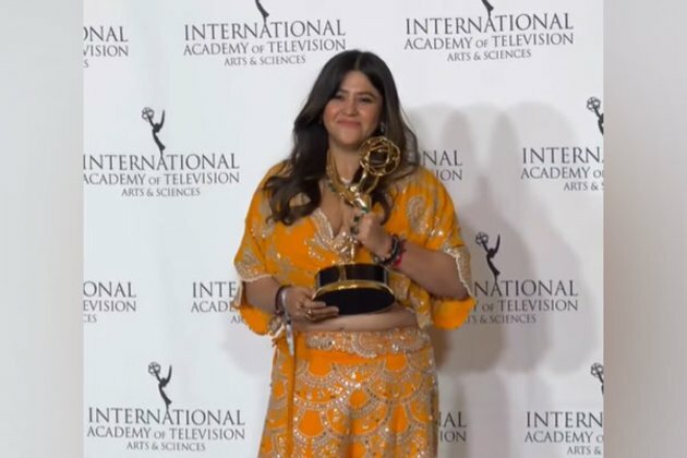 "India I'm bringing home your Emmy": Ektaa Kapoor conferred with Directorate Award