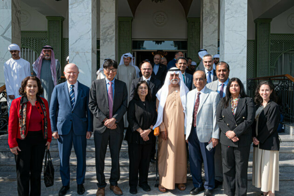 Nahyan bin Mubarak welcomes delegation of Indian-American leaders