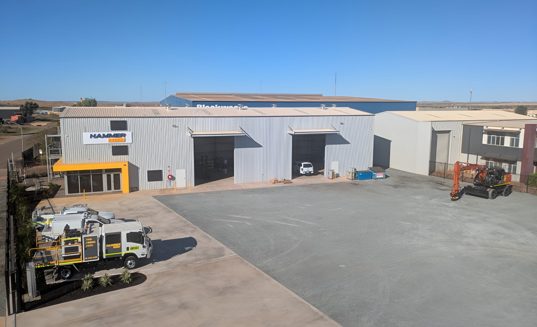 Hammertech's newly-opened Karratha facility.