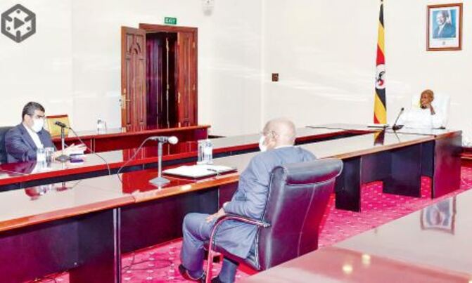 Museveni pledges closer bilateral ties with Iran Museveni pledges closer bilateral ties with Iran