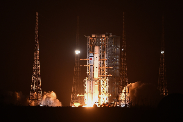 PhotoFlash | China launches Tianzhou-9 cargo spacecraft to send space station supplies