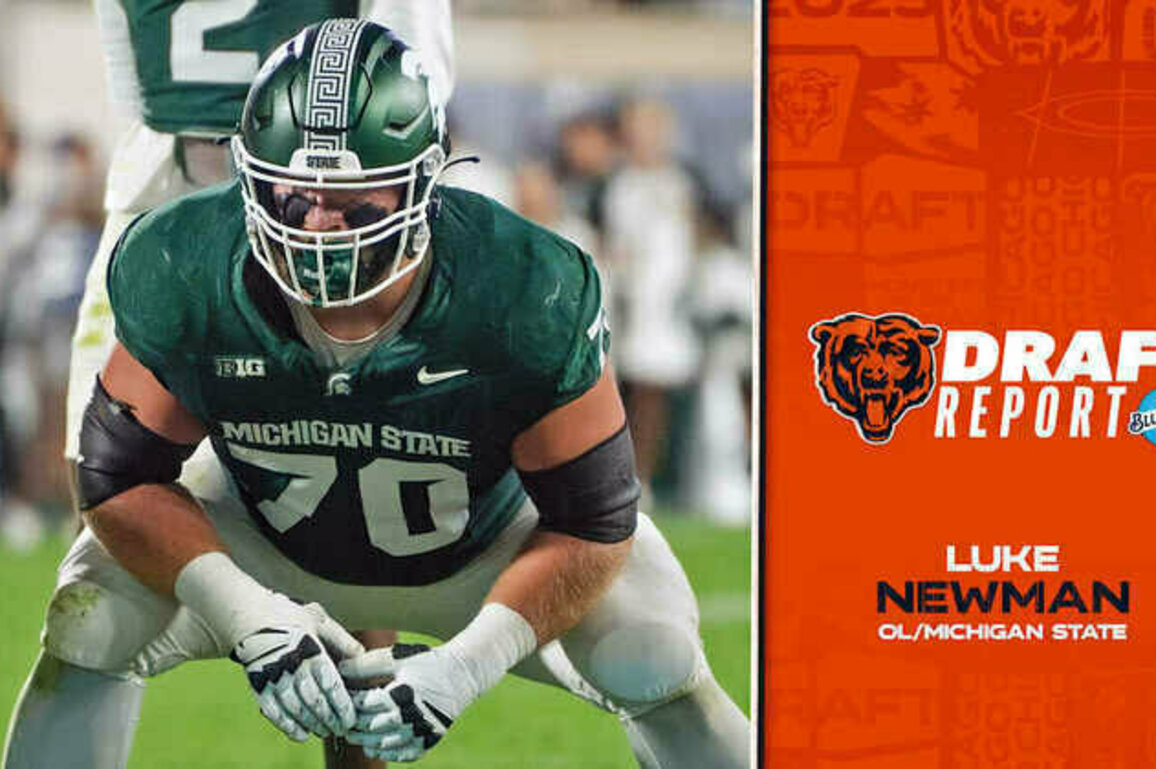 Chicago Bears select OL Luke Newman in sixth round of 2025 NFL Draft
