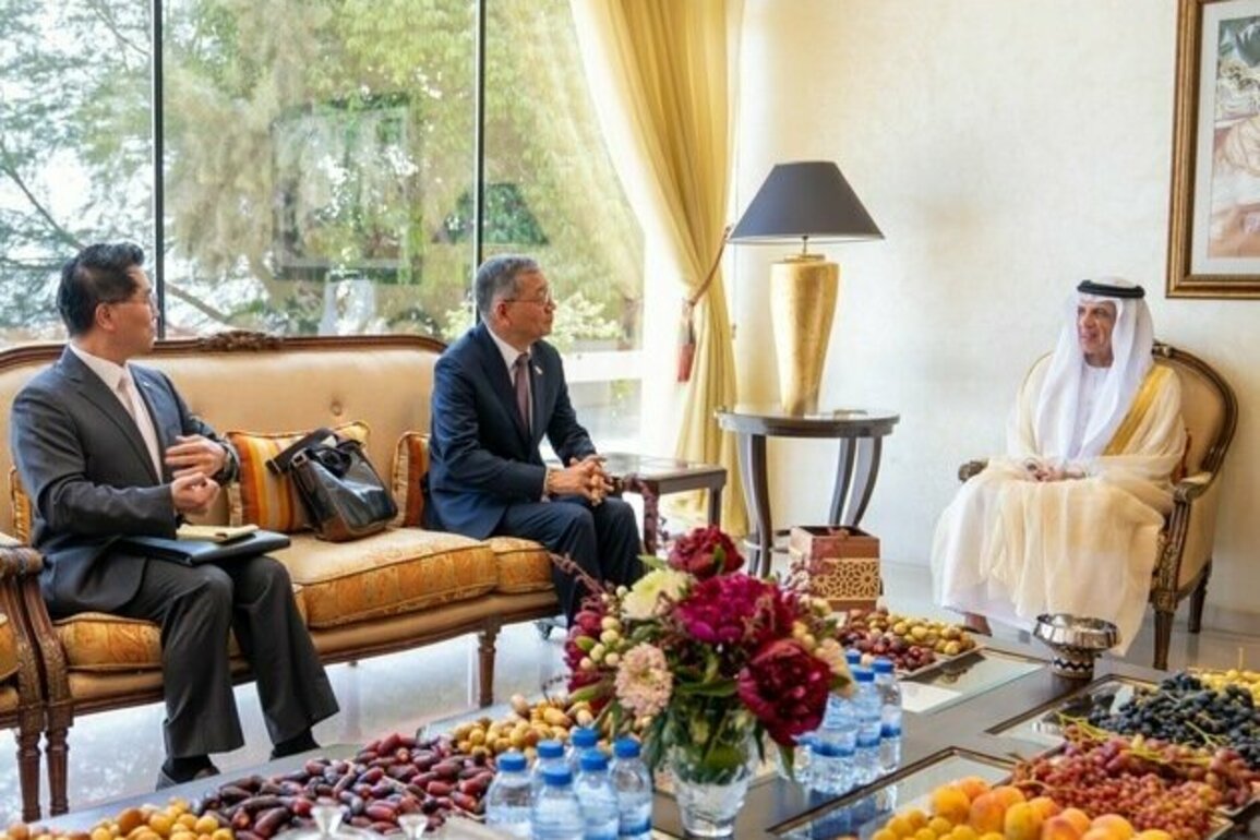 RAK Ruler receives outgoing Korean Ambassador