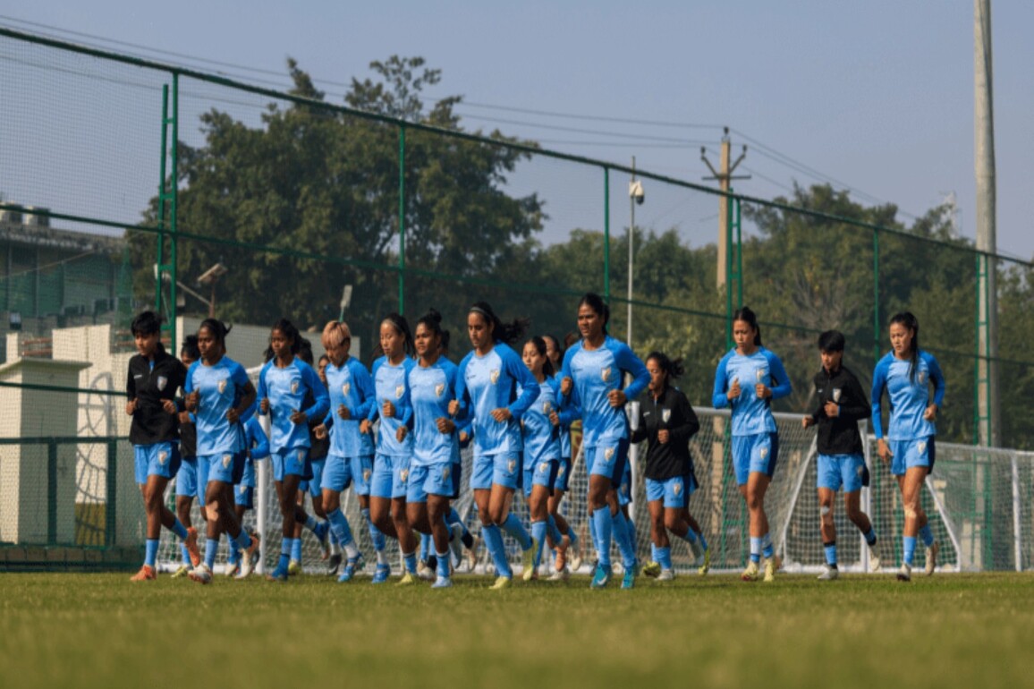India's women's football team 'Blue Tigresses' depart for Turkiye with 26 players