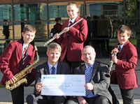 Howarth Timber and building Supplies on key with donation