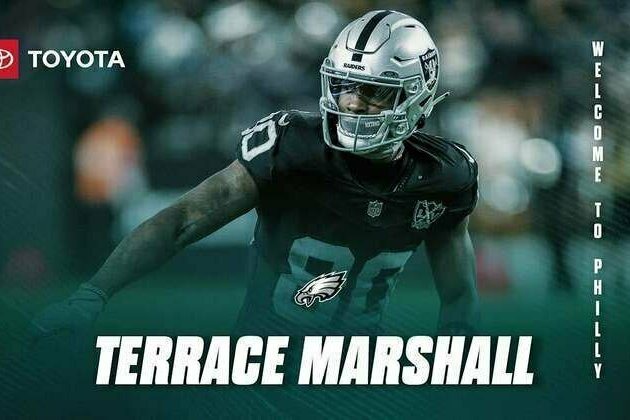 Eagles sign Terrace Marshall to a one-year deal