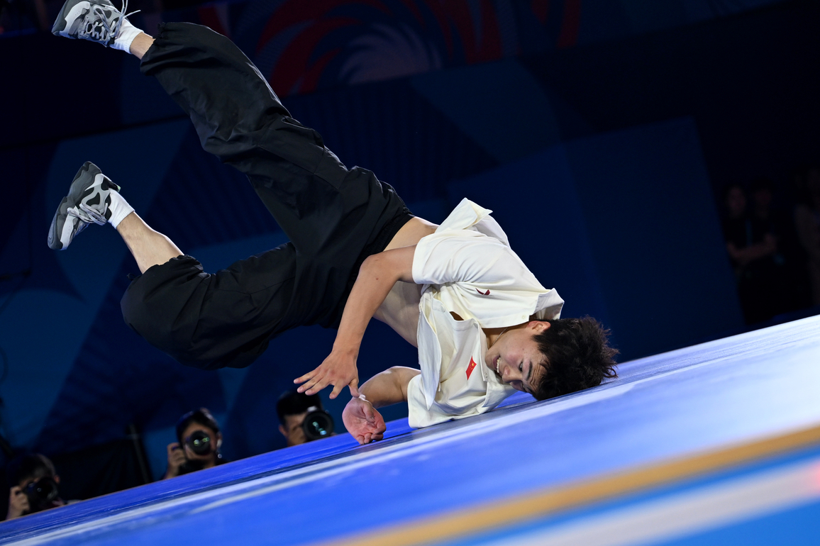 (SP)CHINA-CHENGDU-THE WORLD GAMES 2025-BREAKING-B-BOYS-GOLD MEDAL BATTLE (CN)