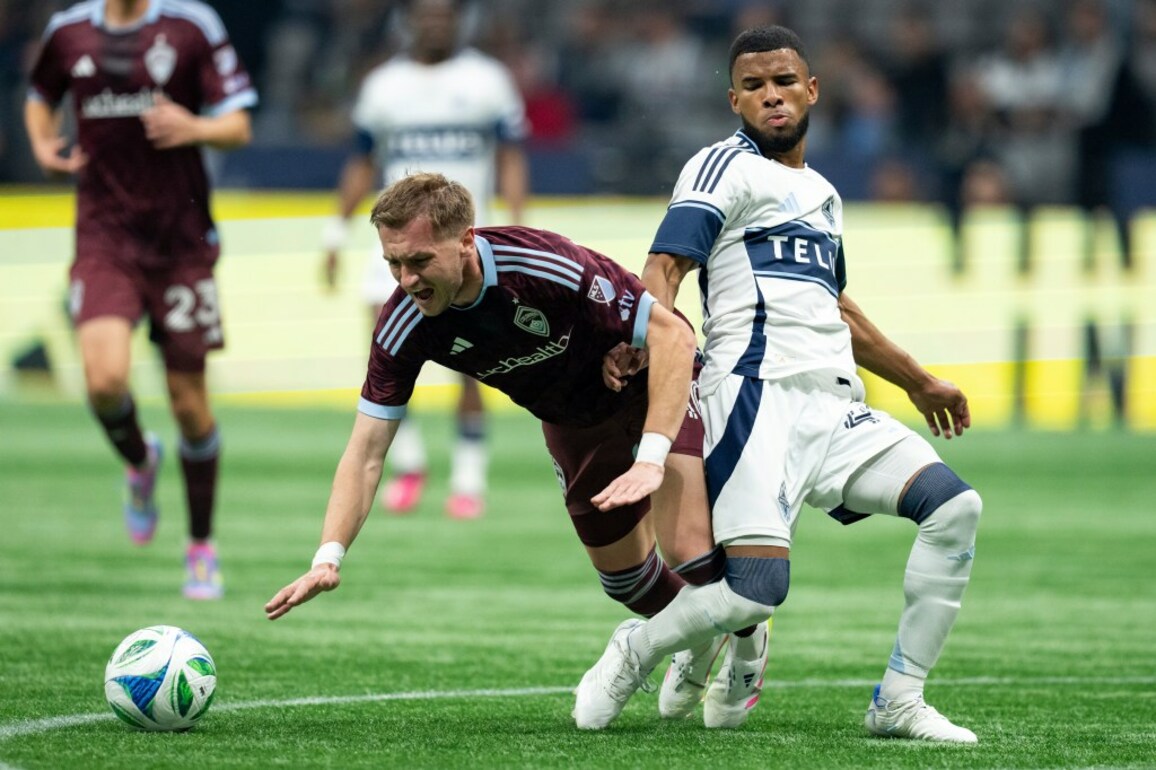 Inconsistent Rapids uninspiring in loss at Vancouver