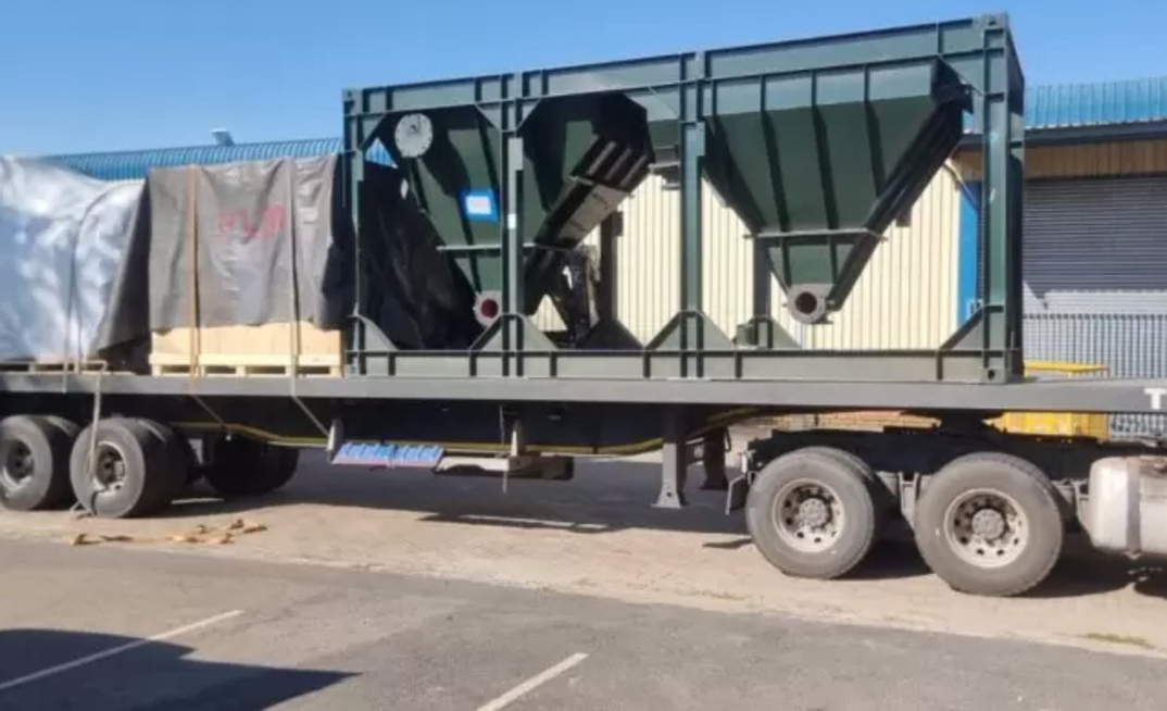 Planta do projeto de lítio Neves pronta para embarque