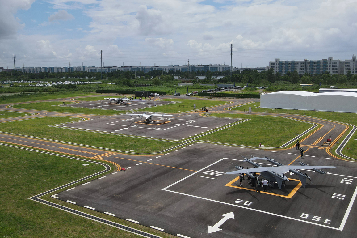 (EyesonSci) CHINA-JIANGSU-KUNSHAN-TONNE-CLASS EVTOL AIRCRAFT-DELIVERY (CN)