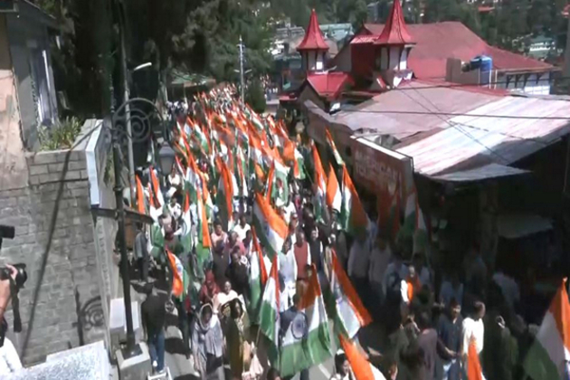 Himachal BJP hold Tiranga Yatra in Shimla to honour armed forces' valour following 'Operation Sindoor'