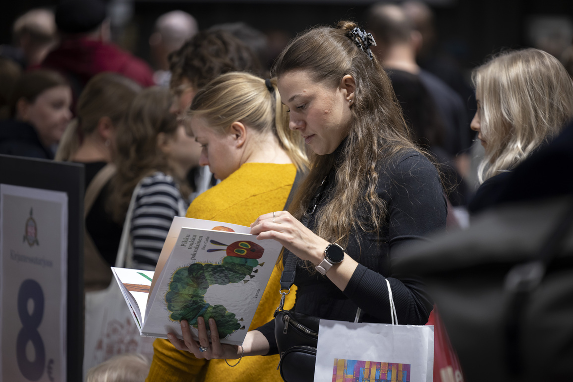 FINLAND-HELSINKI-BOOK FAIR