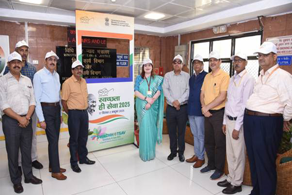 Department of Legal Affairs observes Swachhata Hi Seva 2025 with nationwide participation