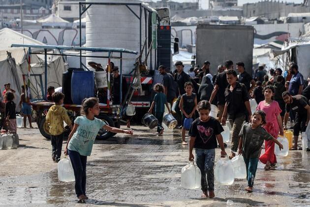 Mideast in Pictures: Water shortages grip Gaza amid aid funding shortfalls