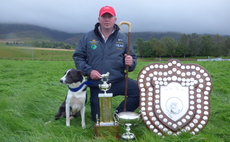 Champion sheepdog triallist Kevin Evans brings home fifth international trophy  