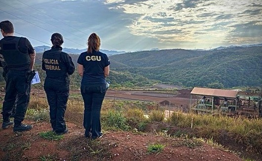 Agentes envolvidos na Operação Rejeito, contra esquema com minério de ferro em MG