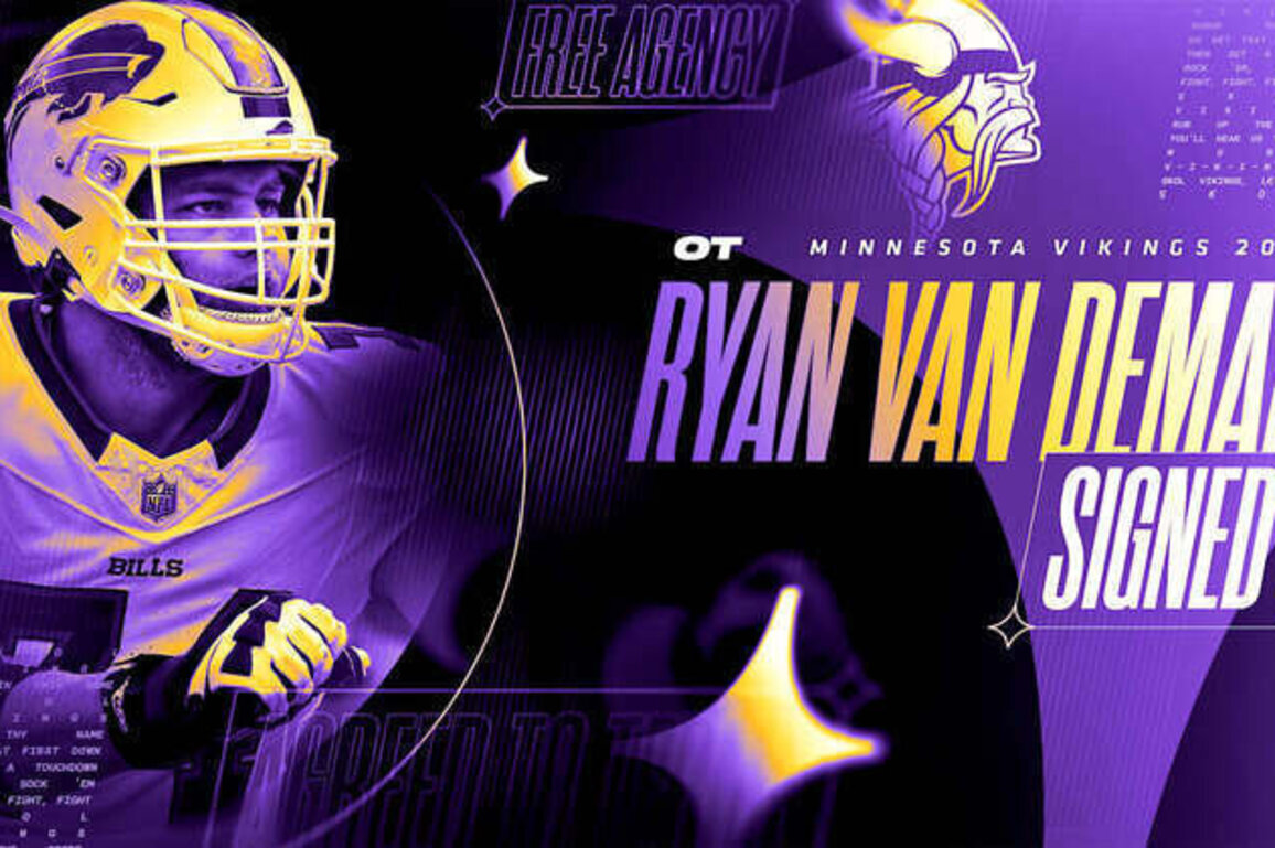 Vikings Sign T Ryan Van Demark