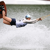 (SP)CHINA-CHENGDU-THE WORLD GAMES 2025-WATERSKI & WATERBOARD-WOMEN'S-CABLE WAKEBOARD-LAST CHANCE QUALIFIERS (CN)
