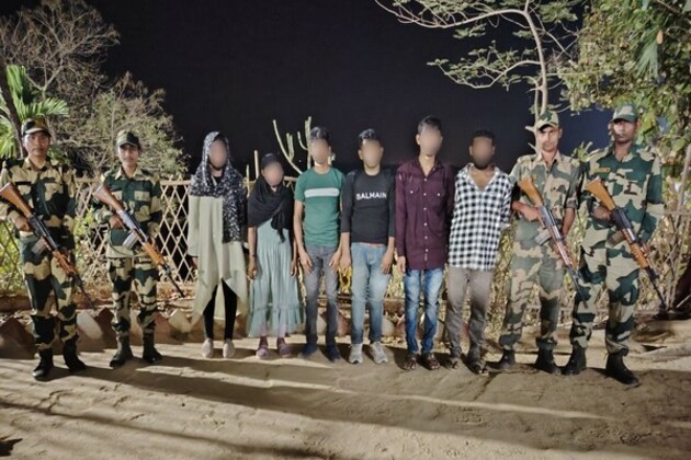 Tripura: BSF apprehends four Rohingya migrants, two Indian touts in Dharmanagar