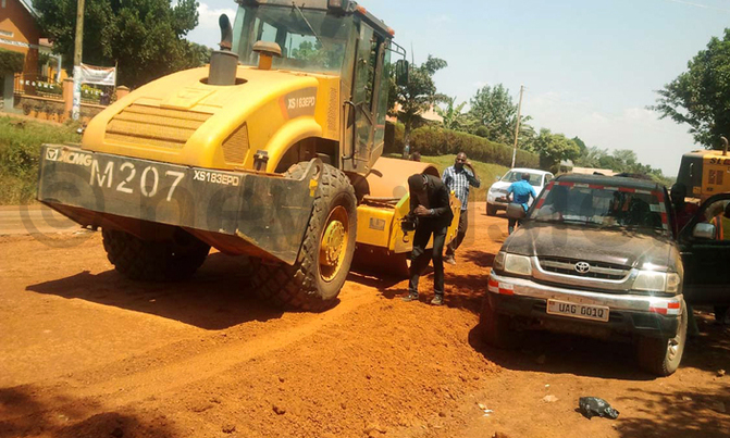 Nansana Road works for completion in 2017 Nansana Road works for completion in 2017