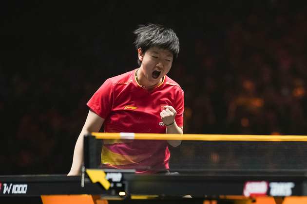 (SP)CHINA-BEIJING-TABLE TENNIS-WTT-CHINA SMASH-WOMEN'S SINGLES-SEMIFINAL(CN)