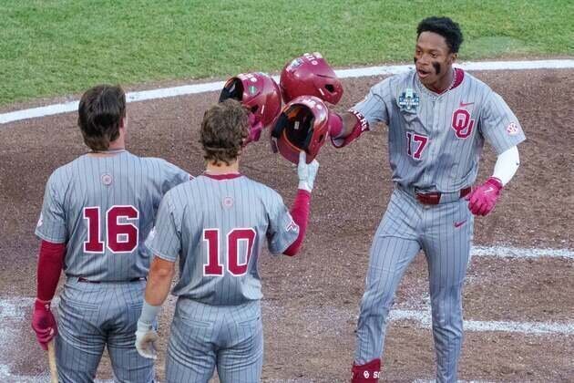Dasan Harris homers twice vs. Georgia as Oklahoma reaches MCWS finals
