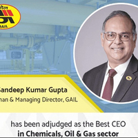 GAIL receives multiple awards in Extel 2025 Asia Executive Team Survey