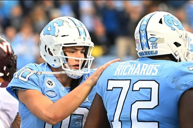Miami quarterbacks in question against UNC, star Drake Maye