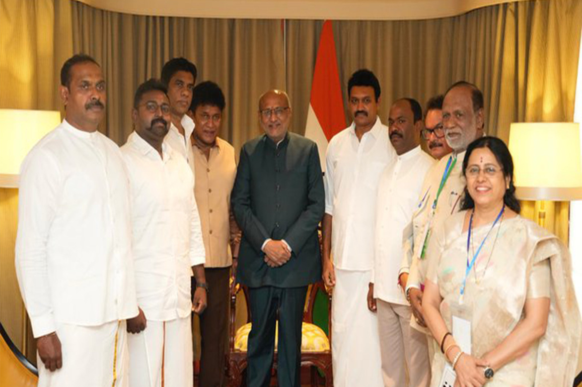 Bilateral bonds: VP CP Radhakrishnan meets Tamil leaders in Sri Lanka; aid package praised