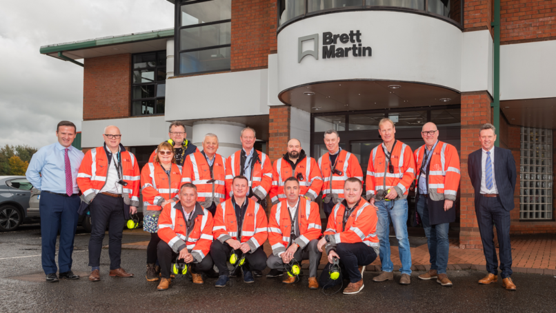 NBG merchants visit Brett Martin