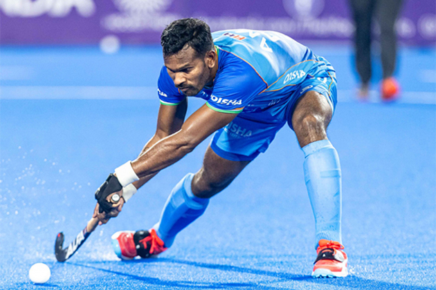 India hockey player Amit Rohidas reacts to winning Pargat Singh Award for Defender of the Year 2024