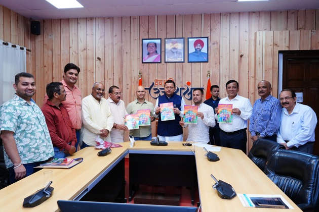 Uttarakhand CM Dhami releases new book 'Swasthya Ke Prahari' authored by Lalit Shaurya