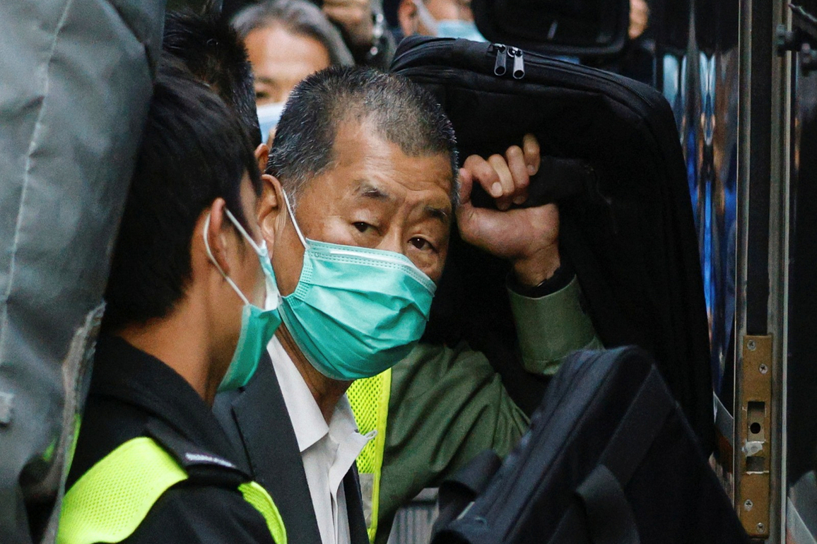 US, UK condemn 20-year imprisonment sentence to Hong Kong media tycoon Jimmy Lai