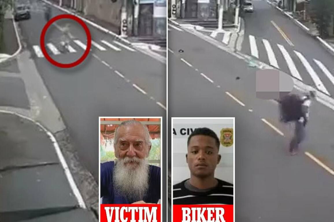 Wheelie-popping deliveryman carelessly mows down pedestrian, 88, in fatal hit-and-run