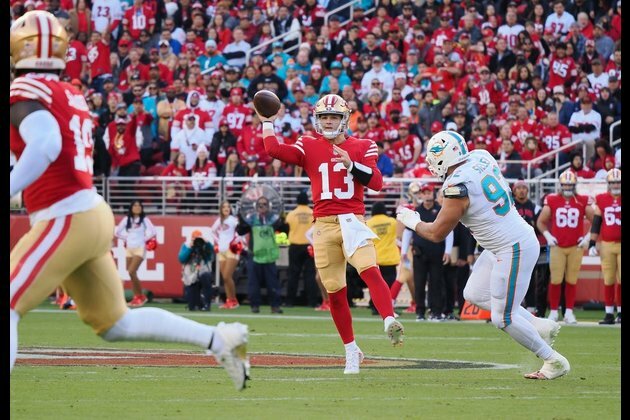 Brock Purdy subs in for injured Jimmy G to lead 49ers over Dolphins