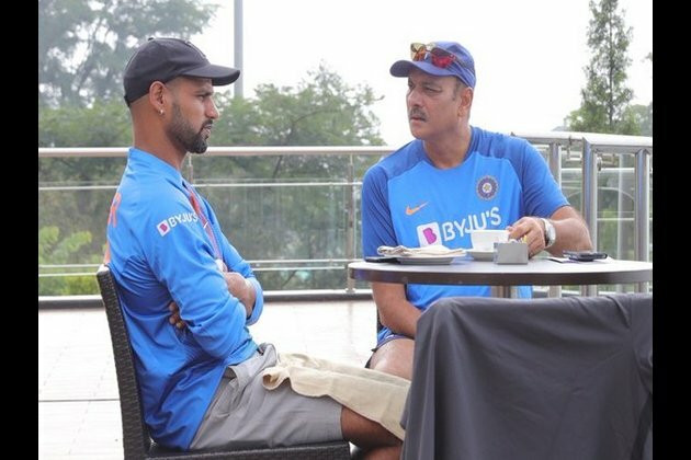 Here's how Ravi Shastri and Shikhar Dhawan spent their morning!