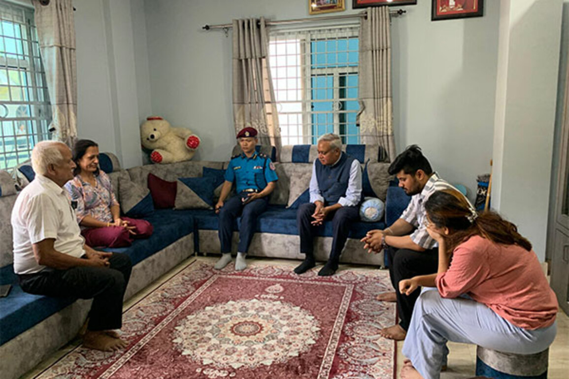 Indian envoy conveys condolences to Nepali victim's family of Pahalgam terror attack