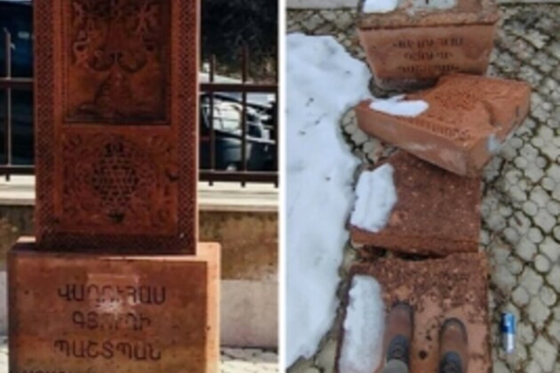 Azerbaijani forces desecrate church in Artsakh