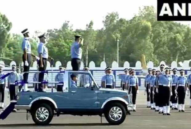 Chief of Air Staff reviews Combined Graduation parade at Air Force Academy in Dundigal