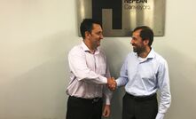 Nepean Conveyors Queensland general manager Quintin Roberts (left) and Giovanni Pedrinoni.