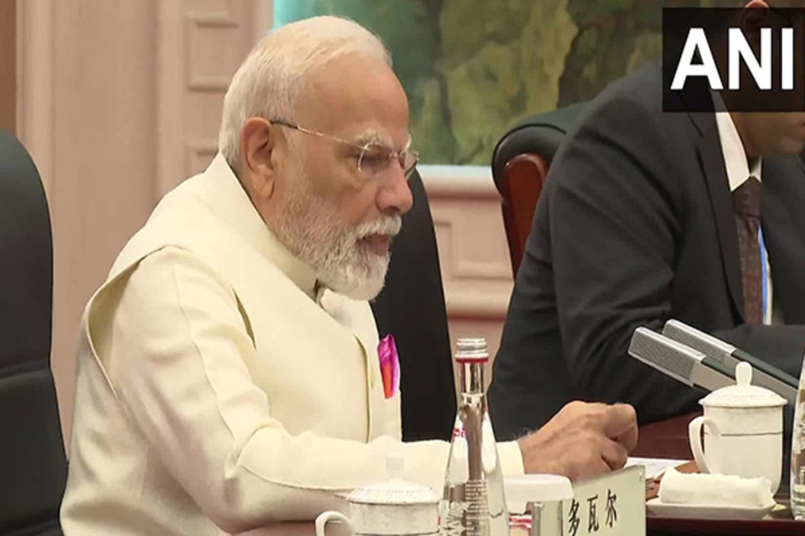 "Committed to taking relations forward based on mutual trust, respect, sensitivity": PM Modi in bilateral with Xi Jinping