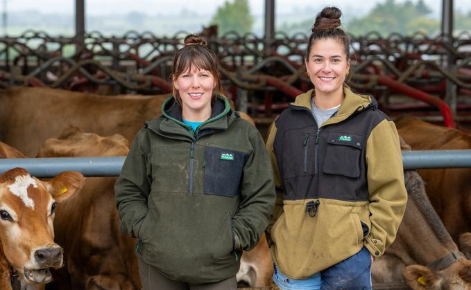 Charlotte Ashley (left) and Rebecca Wilson