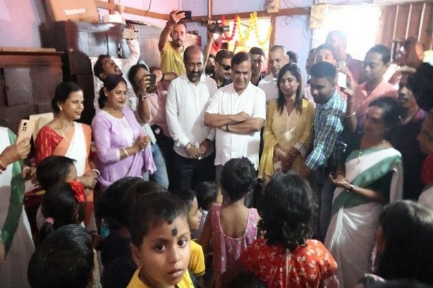 Assam CM Sarma visits flood-hit Hailakandi, Sribhumi districts, asks DCs to intensify relief works