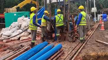 Perfuração de poço e montagem de bomba do projeto de potássio Autazes, da Brazil Potash
