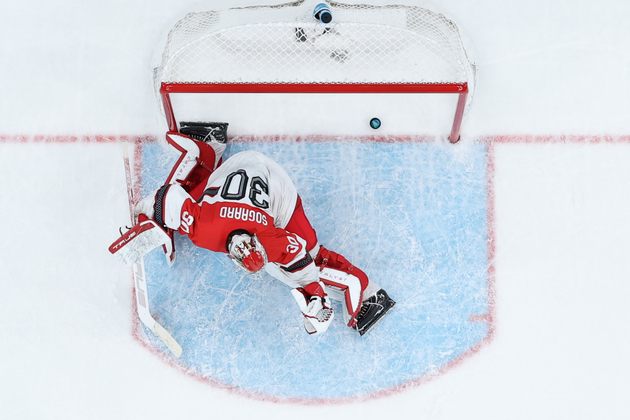 (MICO2026)ITALY-MILAN-OLYMPIC WINTER GAMES-ICE HOCKEY-MEN-PRELIMINARY-USA VS DEN